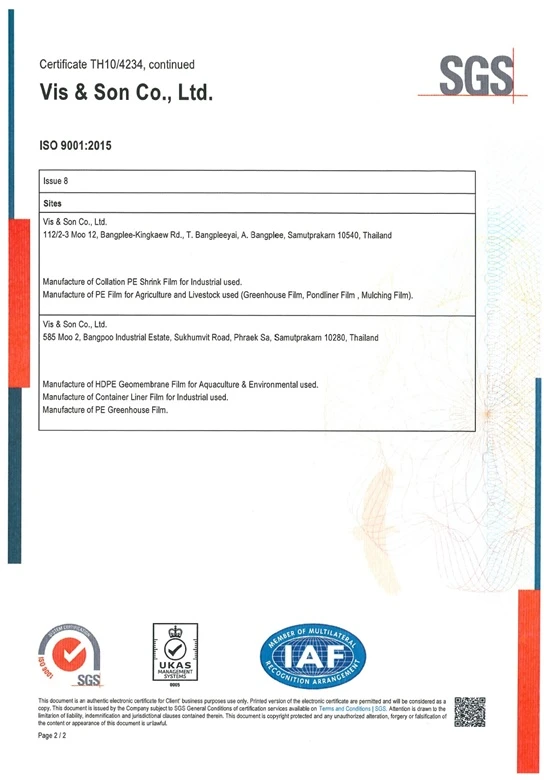 Quality Management System ISO 9001 : 2015